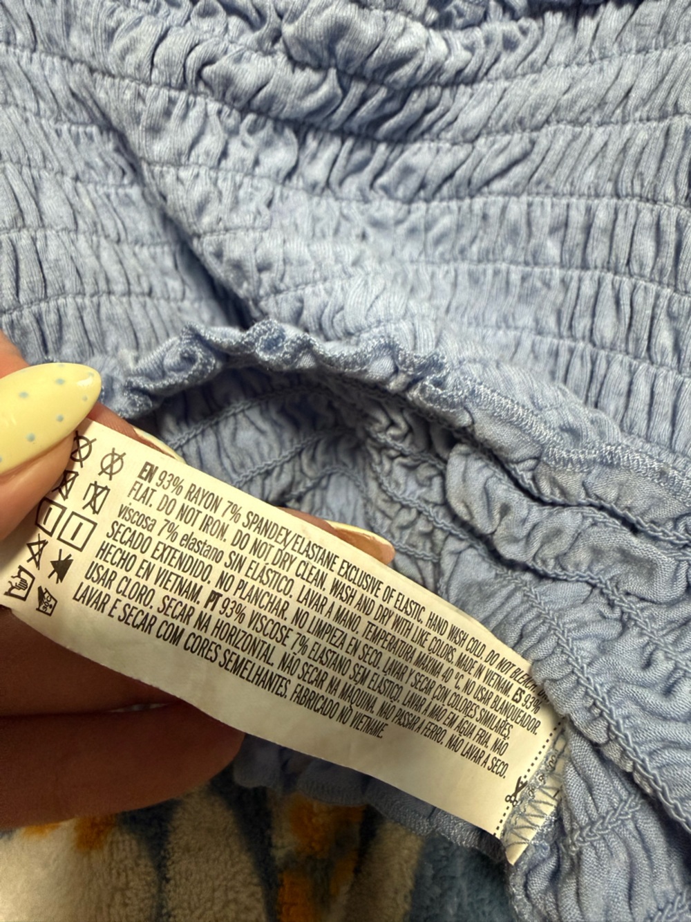 Forever 21 Blue Tank Top - Picture 5 of 5